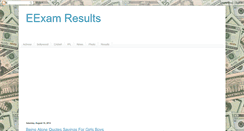 Desktop Screenshot of lindiaexamresults.blogspot.com