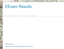 Tablet Screenshot of lindiaexamresults.blogspot.com