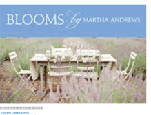 Tablet Screenshot of bloomsbymarthaandrews.blogspot.com