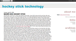 Desktop Screenshot of hockeysticktechnology.blogspot.com