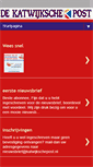 Mobile Screenshot of dekatwijkschepost.blogspot.com