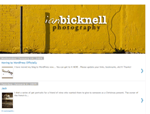 Tablet Screenshot of ianbicknell.blogspot.com