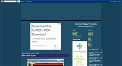 Desktop Screenshot of abstract-template.blogspot.com