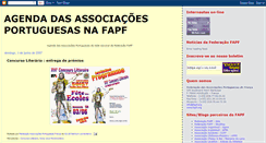 Desktop Screenshot of agendafapf.blogspot.com