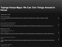 Tablet Screenshot of kenyabizz.blogspot.com