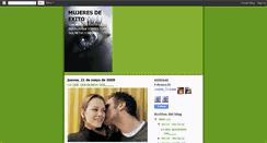 Desktop Screenshot of mujeresconsuenos.blogspot.com