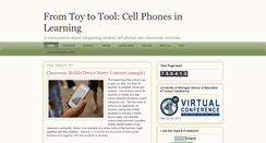 Desktop Screenshot of cellphonesinlearning.blogspot.com