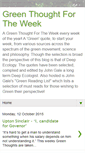 Mobile Screenshot of greenthoughtfortheweek.blogspot.com