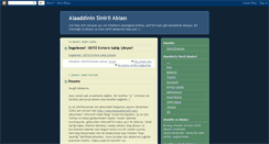 Desktop Screenshot of alaaddininsinirliablasi.blogspot.com