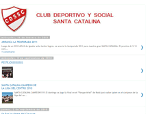Tablet Screenshot of futbolsantacatalina.blogspot.com