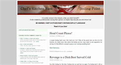 Desktop Screenshot of chefskitchenrant.blogspot.com