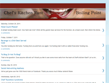 Tablet Screenshot of chefskitchenrant.blogspot.com