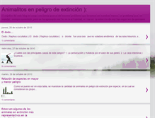 Tablet Screenshot of animalitos-die.blogspot.com