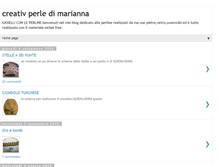 Tablet Screenshot of creativperledimarianna.blogspot.com