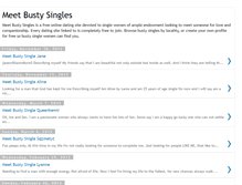 Tablet Screenshot of bustysingles.blogspot.com