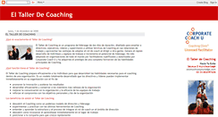 Desktop Screenshot of eltallerdecoaching.blogspot.com