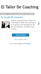 Mobile Screenshot of eltallerdecoaching.blogspot.com