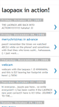 Mobile Screenshot of laopaox-in-action.blogspot.com