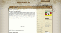 Desktop Screenshot of ctgtropeirosdosul.blogspot.com