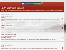 Tablet Screenshot of earthchange-bulletins.blogspot.com