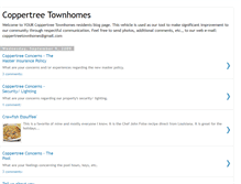 Tablet Screenshot of coppertreetownhomes.blogspot.com