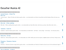 Tablet Screenshot of escucharmusica-42.blogspot.com