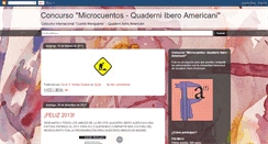 Desktop Screenshot of microcuentosqia.blogspot.com