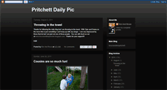 Desktop Screenshot of pritchettdaily.blogspot.com