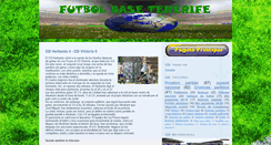 Desktop Screenshot of futboleotenerife.blogspot.com