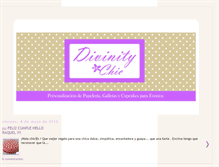 Tablet Screenshot of divinitychic.blogspot.com