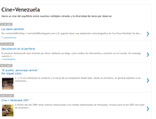 Tablet Screenshot of cinemasvenezuela.blogspot.com