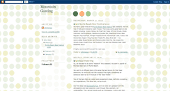 Desktop Screenshot of mountaingoating.blogspot.com