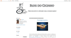 Desktop Screenshot of cicinho28info.blogspot.com