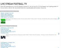 Tablet Screenshot of livestreamf00tballtv.blogspot.com