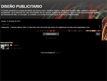 Tablet Screenshot of dispublicitario-asld9530.blogspot.com