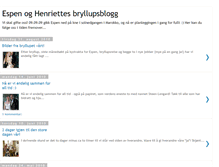 Tablet Screenshot of espenoghenriette.blogspot.com