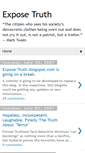Mobile Screenshot of expose-truth.blogspot.com