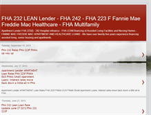 Tablet Screenshot of fha232leanlender.blogspot.com