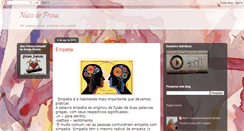 Desktop Screenshot of nacodeprosa.blogspot.com