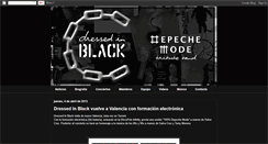 Desktop Screenshot of dressedinblackband.blogspot.com