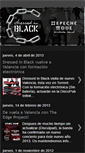 Mobile Screenshot of dressedinblackband.blogspot.com