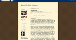 Desktop Screenshot of kimshealingjourney.blogspot.com