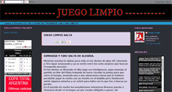 Desktop Screenshot of juegolimpioweb.blogspot.com