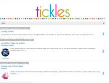 Tablet Screenshot of mytickles.blogspot.com