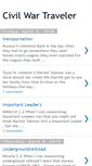 Mobile Screenshot of civilwartraveler.blogspot.com