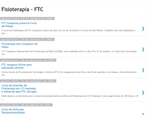 Tablet Screenshot of fisioterapia-ftc.blogspot.com