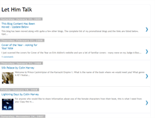 Tablet Screenshot of lethimtalk.blogspot.com