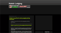 Desktop Screenshot of hotels-lodging.blogspot.com