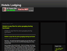 Tablet Screenshot of hotels-lodging.blogspot.com