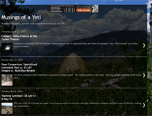Tablet Screenshot of musingsofayeti.blogspot.com